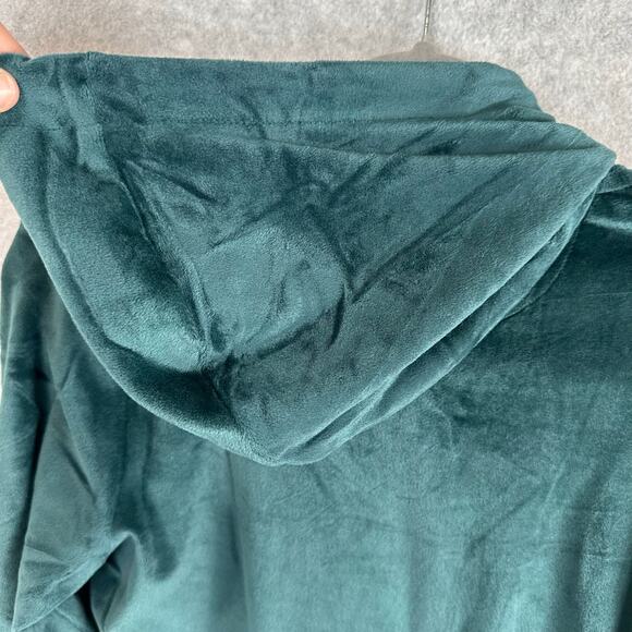 Royal Matrix 2 Piece Velour Tracksuit Women's Size M Green Full Zip Pull On Pant - Picture 9 of 9